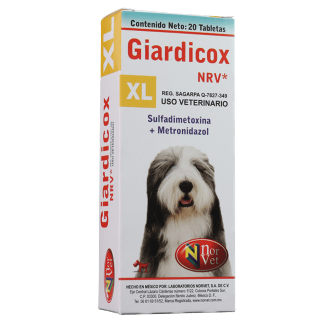 Giardicox Xl 20 Tabletas - Norvet Giardicox Xl 20 Tabletas - Norvet